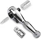 1/4-INCH Stubby Ratchet Wrench Set, Chrome Alloy 90-TOOTH Reversible 1/4" Drive New. Price: $14.45.