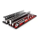 3/8 Drive 12-POINT Socket And Ratchet Set With Rails (1/4 IN.-1 In., 6 MM-24 New. Price: $227.36.