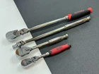 Icon Pittsburgh 4PC 3/8" & 1/4" Drive Flex Head Ratchet Breaker Bar Set Lot Used. Price: $129.99.