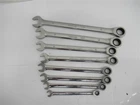 Westward 1LCD3 , Metric Ratcheting Combination Wrench Set (8 Pcs) New. Price: $75.00.