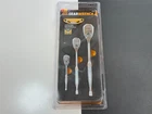 New Gearwrench 81206P 1/4, 3/8 & 1/2" Drive 120XP Teardrop Ratchet Set, Orange. Price: $113.99.