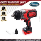 Cordless Impact Wrench 3/4 INCH1500FT-LBS For Milwaukee 18V (no Battery) New. Price: $119.99.
