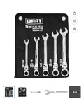 Hart 5-PIECE Flex Head Ratcheting Set, Metric Wrenches HHPWRW109 New. Price: $45.00.