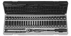 Grey Pneumatic 89253CRD 1/4" Dr 12 Pt Pc Sae & Metric Duo Socket Set New!. Price: $235.45.