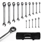 Egofine 15-PIECE Sae Ratcheting Wrench Set 1/4" To 1" Chrome Vanadium Steel New. Price: $119.95.