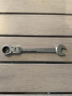 Husky Flex Head Ratcheting Combination Wrench 15MM 12-POINT Box End Metric Used. Price: $7.00.