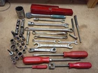 Mac 40-PC Mixed Set:sockets, Wrenches, Screwdriver, Ratchet And More Used. Price: $100.00.