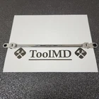 Snap-on Tools New 1/4"-11/32" 12PT Sae Double Flex Ratcheting Box Wrench XFR811. Price: $149.95.