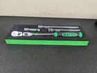 #BO054 Matco Tools 3/8" Drive Locking Flex Ratchet + Extensions Foam Set Green Used. Price: $219.95.