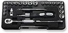 Koken 1/4&QUOT 6.35MM Sq. Socket Set 25 Pieces P2201AM New. Price: $183.11.