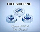 Pc Ratchet 1/4" 3/8" 1/2" Drive Thumb Wheel No-slip Knurled Grip, Chrome Plate New. Price: $27.97.