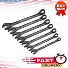 Crescent 7 PC.X6 Black Oxide Spline Open End Ratcheting Combination Metri Wrench New. Price: $46.99.