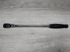 Snap-on THLLF72 3/8" Long Handle Flex Head Ratchet Blue (A1D031487) Used. Price: $159.00.