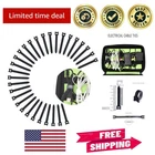 Self-rolling Inch Black Cable Ties Set 30 Reusable Straps For Home/office New. Price: $13.99.