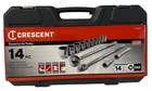 Crescent 3/4 Inch Drive 12 Point Mechanic Tool Socket Set Piece CTK14SAEN New. Price: $99.99.