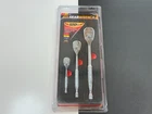 New Gearwrench 81206P 1/4, 3/8 & 1/2" Drive 120XP Teardrop Ratchet Set, Red Foam. Price: $113.99.