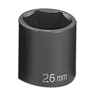 Grey Pneumatic 2026M 1/2" Drive X 26MM Standard New. Price: $30.55.