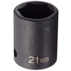 Grey Pneumatic 2021M 1/2" Drive 21MM Standard Impact Socket New. Price: $13.02.
