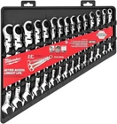 Milwaukee 48-22-9513 15PC Metric Flex Head Ratcheting Wrench Set Tool New. Price: $246.77.