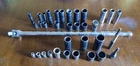 Kobalt 1/2" Drive 18" Flexhead Breaker Bar 337311 34 Husky Sockets Metric Sae Used. Price: $49.67.