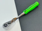 New Cornwell Usa TRF72HNGB 1/4" Drive 8" Flex-head 72T Green Soft Grip Ratchet. Price: $249.99.