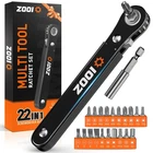 Zooi 22 In 1 Ratchet Screwdriver Set, Edc Gear Tool Pocket Size, Black New. Price: $19.02.