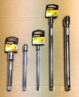New Dewalt 5PC Extension Set Chrome 1/4" 3/8" 1/2" Drive 5" 6" 10" Long Free Sh.. Price: $49.95.