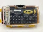 Performance Tool W9159 38 Piece Ratcheting Screwdriver & Bit Set New. Price: $11.69.