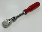 Mac Tools Usa XR8FPA 3/8" Drive Flex Head Ratchet, Red Hard Handle Used. Price: $109.99.