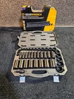Gearwrench 84947N 39 Piece 1/2" Drive 6 Point Standard & Deep Impact Sae Socket Open. Price: $219.53.
