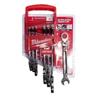 Milwaukee 48-22-9429 7PC Flex Head Combination Ratcheting Wrench Set Sae New. Price: $131.99.