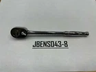 Snap-on Tools Usa New 1/4" Drive Chrome Long Handle Fixed Head Ratchet TL72. Price: $134.95.