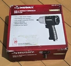 Husky 3/8 Inch Impact Wrench 250 Ft Lbs Open. Price: $38.00.