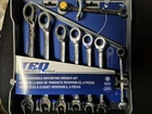Teq Correct Pro Metric Ratcheting Wrench Set Reversible Combination Head 8 Piece New. Price: $49.99.