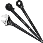 Dakcos 3PCS Spud Wrench Set 3/4" 7/8" Scaffold Dual Head Ratchet 12 Inch New. Price: $56.70.