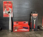 Craftsman/icon 9PC Sae Wrench Set W/pouch + 12IN Adj & 1/4 Ratchet New. Price: $55.99.