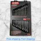 Icon WRAM-10 Professional Metric Ratcheting Wrench Set 64840 New Ship. Price: $105.00.