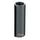 Grey Pneumatic 1015MD 3/8" Drive Deep Metric Impact Socket - 15MM New. Price: $15.72.
