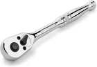 Workpro 1/4-INCH Drive Ratchet, Quick-release Reversible 1/4, Silver, Black New. Price: $18.48.