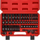 3/8 In. 49 Piece Milwaukee 6 Point Impact Socket Ratchet Drive And Metric Set New. Price: $54.99.