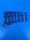 Craftsman Metric Stubby Locking Flex-head Ratcheting Wrench Set 7 Pcs. 42041 Used. Price: $180.00.