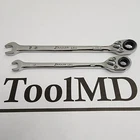 Snap-on Tools New Reversible Flank Drive Plus Ratcheting Wrench Set SOXRR702A. Price: $179.95.