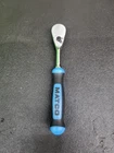 Matco Tools 1/4" Drive EIGHTY8 Tooth Fixed Ratchet Ergo Blue Comfort Grip AFR58B New. Price: $80.00.