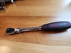 Mac Tools MR8FPA Ratchet 1/4" Drive Comfort Grip Pear Shaped Flex Head Used. Price: $85.00.