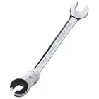 Loschen 1PCS Open Flex-head Ratcheting Wrench, Metric 18MM, Silver New. Price: $34.52.