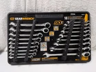 Gearwrench Sae/mm 90-TOOTH Pro Combination Ratcheting Tool Set 18-PIECE New. Price: $89.99.