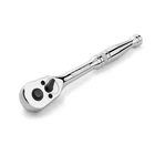 Workpro 1/4-INCH Drive Ratchet, Quick-release Reversible 1/4", Silver, Black New. Price: $14.88.