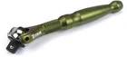 Titan Tools 11324 1/4 In. Aluminum Swivel Head Micro Ratchet, Green New. Price: $20.89.