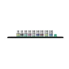 Wera 05005460001 Socket Rail Zyklop Set, 1/2" Drive, 9 Pcs New. Price: $82.95.