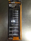 10 Piece Gearwrench 80579 Mixed Drive Size Sae Hex Bit Socket Set New. Price: $34.99.